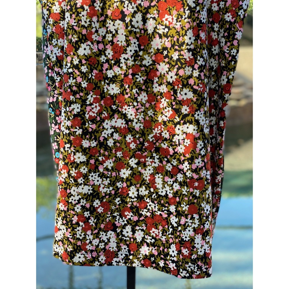 Nike Sportswear Floral Tank Dress Sleeveless Women 2X NWT - Picture 3 of 10
